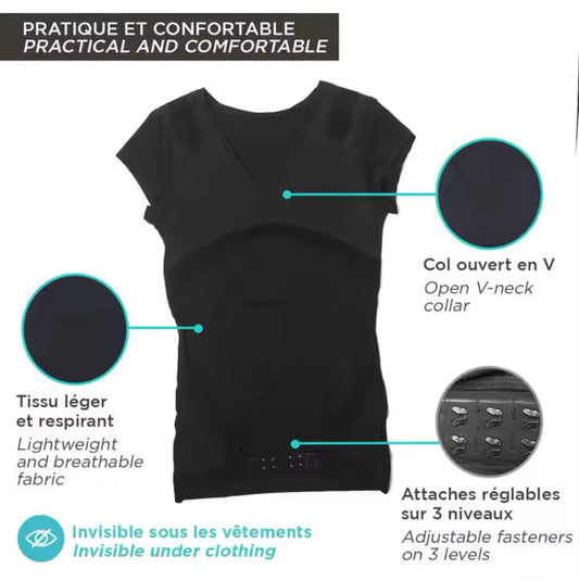 T-shirt correcteur de posture